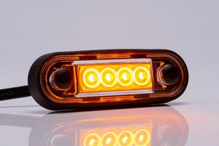 Φανάρι Όγκου 4 Led Fristom 12-36V Πορτοκαλί