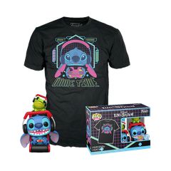 LILO STITCH - POP N° XXX - Gmr Stitch with frog + Tee (M)