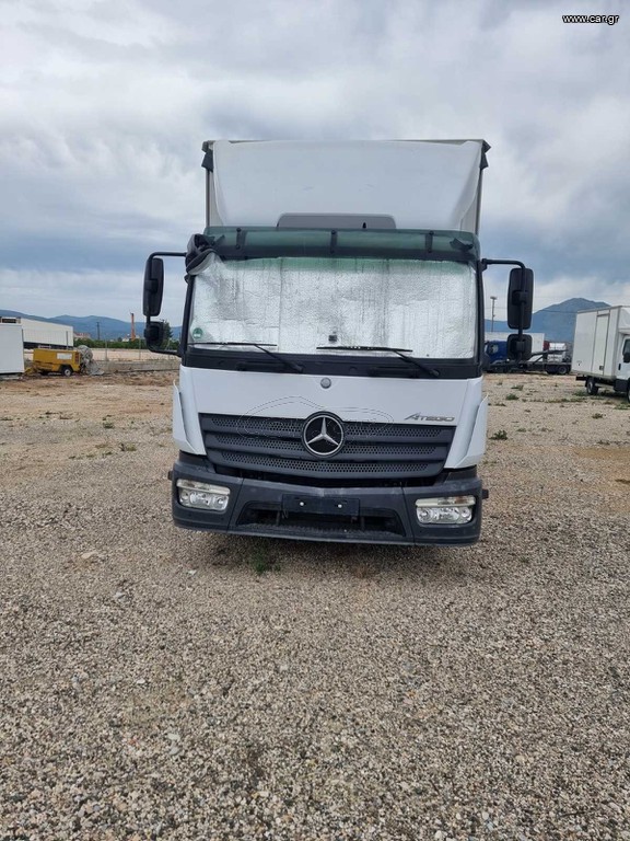 Καρότσα Κουρτίνα Mercedes-Benz 2014 ATEGO  Eur 6 A/C ΥΔΡΑΥΛΙΚΗ ΠΟΡΤΑ (ΤΑΞΙΝΟΜΗΜΕΝΟ ΜΕ ΠΙΝΑΚΙΔΕΣ)