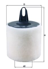 KNECHT φίλτρο αέρα LX1651-thumb-2