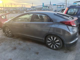 HONDA CIVIC 5D 2012-2015 ΠΟΡΤΑ ΕΜΠΡΟΣ ΑΡΙΣΤΕΡΑ