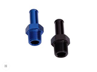 NPT to BARB Adapter Straight 1/8” to 1/4”