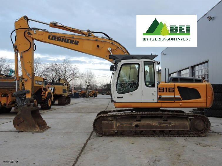 Εκσκαφέας Με Ερπύστριες Liebherr 2011 R916 / ΓΙΑ ΕΙΣΑΓΩΓΗ 9