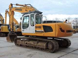 Εκσκαφέας Με Ερπύστριες Liebherr 2011 R916 / ΓΙΑ ΕΙΣΑΓΩΓΗ 9-thumb-1