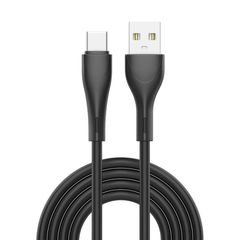 Καλώδιο Σύνδεσης USB 2.0 inos UltraCon USB A σε USB C 15W 1m Μαύρο