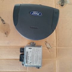ΧΑΜΗΛΗ ΤΙΜΗ FORD MONDEO (2001-2007) ΣΕΤ AIRBAG (ΑΕΡΟΣΑΚΟΣ ΟΔΗΓΟΥ+ΕΓΚΕΦΑΛΑΚΙ)