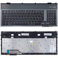 Πληκτρολόγιο - Laptop Keyboard για Asus ROG G55 G55V G55VW G57 G57V G57VW V132662AK1 0KNB0-B410UK00 0KN0-MK1UK11 12324000014 UK Backlight Gray ( Κωδ.40161UK )