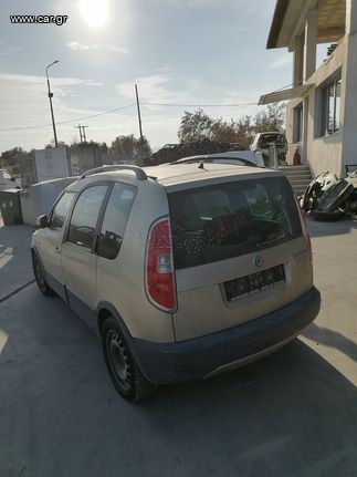 SKODA ROOMSTER DIESEL 2011 1598cc ΑΡ.ΚΙΝ.: CAY