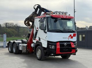 Ανατροπή Renault 2015 C520 * ROLL-OFF TIPPER 4,80 m * KESLA * 6x4!-thumb-3