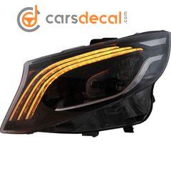 Mercedes Vito W447 Full Led Φανάρια Μαύρα  2016 - 2020-thumb-3