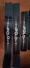 Αυτοκόλλητα με λογότυπο POLO χρώματος carbon