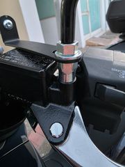 PCX 2025 βάση στήριξης συσκευών GPS / PDA / κινητών / κάμερας Μπαράκι για gps βάση για οργανα-thumb-2