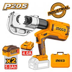 CTLI2005 Υδραυλική Πρέσα Καλωδίων Μπαταρίας 20V (2x5.0Ah) - ΜΕ ΜΠΑΤΑΡΙΑ & ΦΟΡΤΙΣΤΗ - INGCO (#CTLI2005)