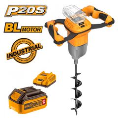 CEALI208011 Γεωτρύπανο Μπαταρίας 20V (1x4.0Ah) - ΤΡΙΒΕΛΕΣ - INGCO (#CEALI208011)