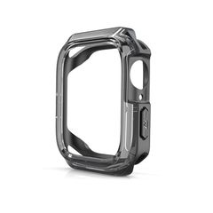 Θήκη TPU & PC Devia Sport Apple Watch 7/ 8/ 9 (45mm) Shock Proof Φιμέ Μαύρο