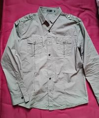 Military safari shirt