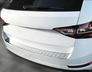 ΕΤΟΙΜΟΠΑΡΑΔΟΤΟ ΝΙΚΕΛ  ΔΙΑΚΟΣΜΗΤΙΚΟ-ΠΡΟΣΤΑΤΕΥΤΙΚΟ ΠΙΣΩ ΠΡΟΦΥΛΑΚΤΗΡΑ ΠΑΝΩ ΜΕΡΟΣ "ΑΝΟΞΕΙΔΩΤΟ" ΓΙΑ SKODA SUPERB KOMBI (2015+)