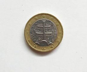 Σπάνιο συλλεκτικό κέρμα 1€ euro Slovensko (Σλοβακία) 2009