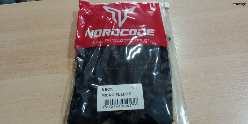NORDCODE ΠΡΟΣΤΑΣΙΑ ΛΑΙΜΟΥ MICRO FLEECE ΜΑΥΡΟ