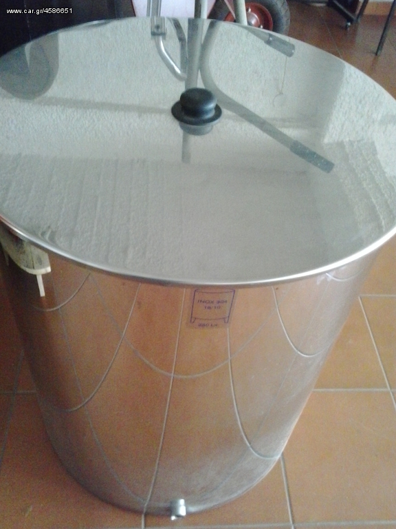 Δοχεια οινου ελαιου INOX