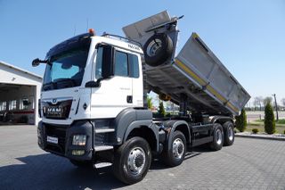 Ανατροπή MAN 2020 TGS 41.510 / 8x6 / Ανατρεπόμενο / 3 Πλευρικά / BORDMATIC / HYDROBRA / MEILLER KIPPER / Ελα-thumb-2