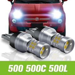 led ημερας 2x LED Daytime Running Light Bulb Accessories DRL For Fiat 500 500C 500L 2007 2008 2009 2010 2011 2012 2013 2014 2015 2016 2017 eautoshop gr