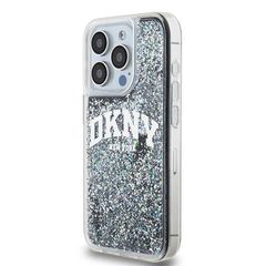 DKNY Liquid Glitter Big Logo iPhone 13 Pro / 13 Case - Black-thumb-1
