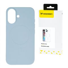 Wozinsky Silicone Case MagSafe Compatible for Samsung Galaxy S24 FE - Blue