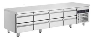 Ψυγείο πάγκος συντήρηση με συρτάρια Chef's base 224x70x64 PWDPT3333