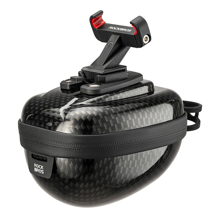 Rockbros Rigid Hard Shell Compact Saddle Bag 0.4l - Black