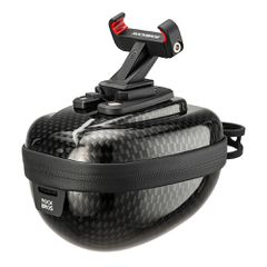 Rockbros Rigid Hard Shell Compact Saddle Bag 0.4l - Black