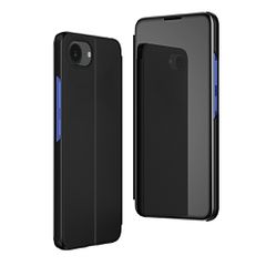Clear View Case for iPhone 16e / 17e Flip Cover - Black-thumb-1