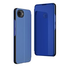 Clear View Case for iPhone 16e / 17e Flip Cover - Blue-thumb-1