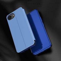 Clear View Case for iPhone 16e / 17e Flip Cover - Blue-thumb-2