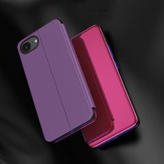 Clear View Case for iPhone 16e / 17e Flip Cover - Pink-thumb-2