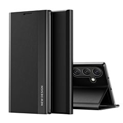 Sleep Case Pro for Samsung Galaxy S25 Edge with Flip and Stand - Black