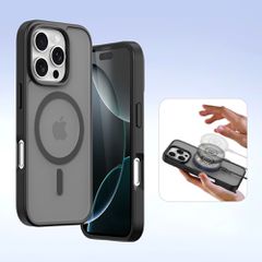 Dux Ducis Lawa Leather Case for iPhone 16 Pro - Black-thumb-4