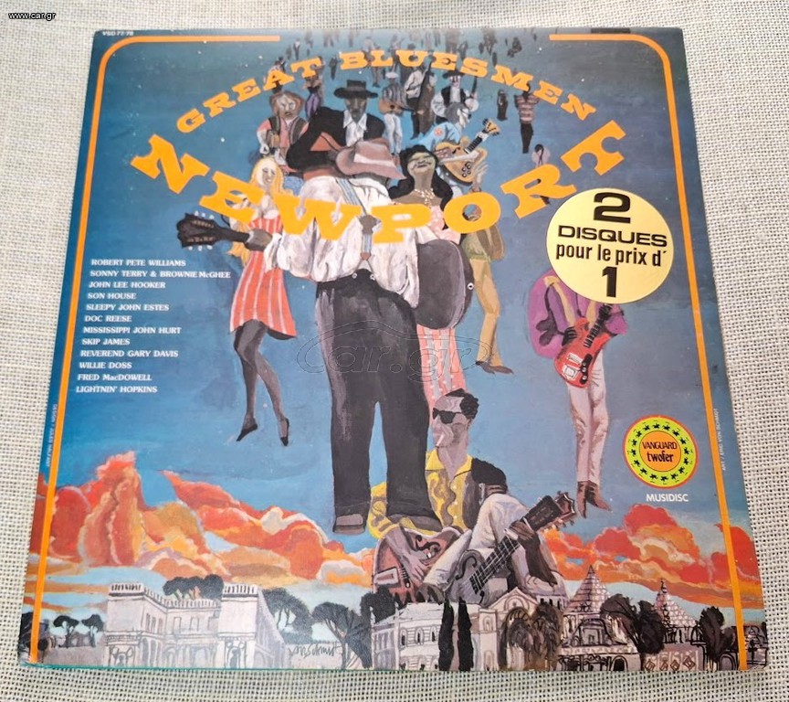 Various – Great Bluesmen Newport  2XLP