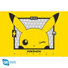 Pikachu Wink Poster - Yellow - 91.5x61 cm / Fan Shop and Merchandise