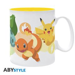 POKEMON Mug - Pikachu and starters - 460 ml / Fan Shop and Merchandise
