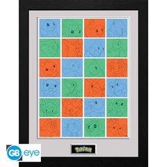 Framed Print First Partner Grid - 30.5 x 40.6 cm / Fan Shop and Merchandise
