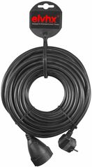 ELP20502 | ΠΡΟΕΚΤΑΣΗ 5mt ΚΑΛ.3G1.5mm2 ΦΙΣ SCHUKO ΑΡΣ.+ΘΗΛ.IP20 ΜΑΥΡΟ