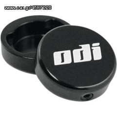 ΛΥΡΗΣ ODI BAR END ALUMINUM CAP ΜΑΥΡΟ, F70ECB