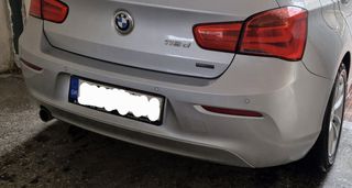 Πίσω προφυλακτήρα για Bmw F20 Facelift 2015-2019 (Ασημί)