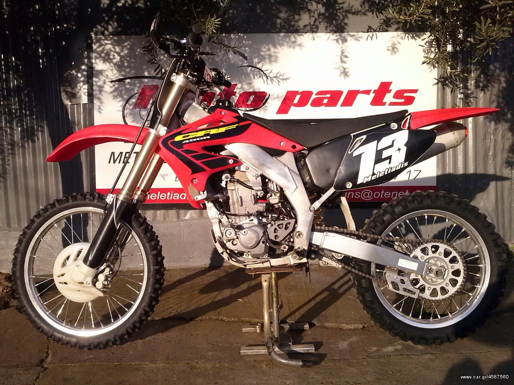 HONDA CRF 450 FULL EXTRA ΓΙΑ ΑΝΤΑΛΛΑΚΤΙΚΑ