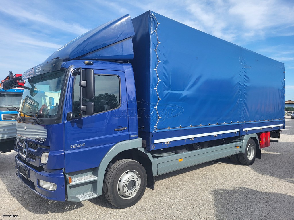 Καρότσα Μουσαμάς Mercedes-Benz 2014 1224 ATEGO ΚΑΡΟΤΣΑ 7,20μ EURO5 1226 1229