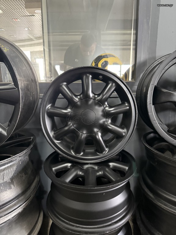 6X14 4X100 VW BLACK