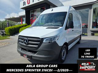 Mercedes-Benz Sprinter 2020 316CDI#7G-TRONIC#L2H2#LED#NAVI#314#319#313#311