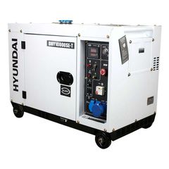 Γεννήτρια πετρελαίου HYUNDAI DHY10000 SE-T Full Power 9 KVA/220V & 10,6 KVA/380V ATS Ready Αερόψυκτη ( 40C27 )