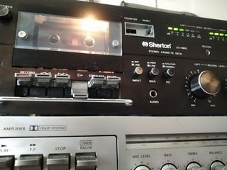 Ενισχυτης sony TA-V33,cd sony Ιαπωνίας,Κασετοφωνο Sherwood, με 2 ηχεια χειροποιητα, με midrange Kef, woofer kef, αριστη κατασταση με δοκιμη